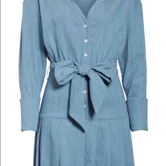 Alice + Olivia Denim Amanda Work/Office Dress - Picture 5 of 5